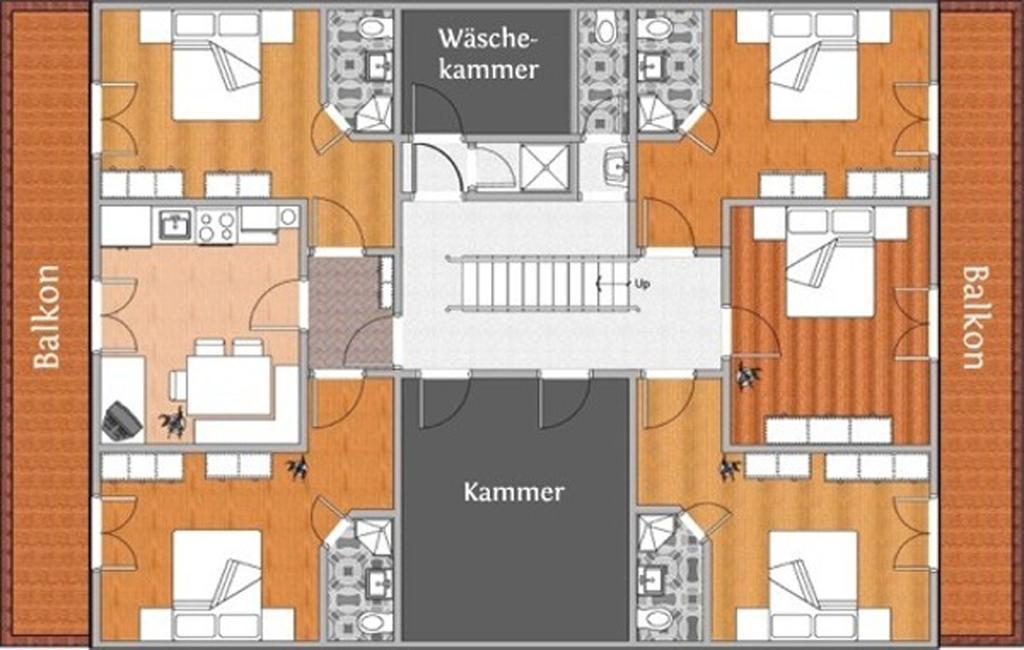 Appartamento Lebensquelle Krapfenhof Finkenberg Esterno foto